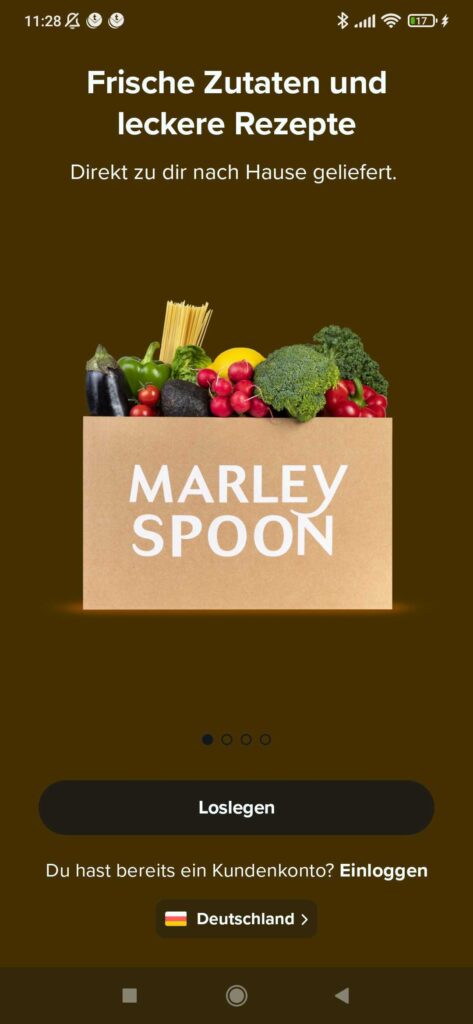 Marley Spoon App