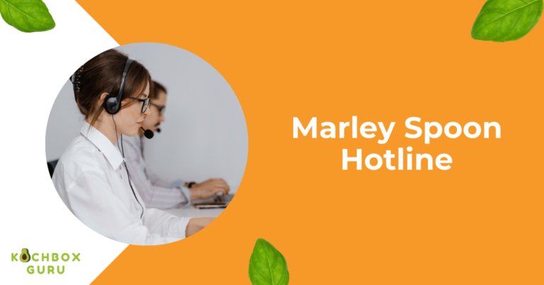 Marley Spoon Hotline