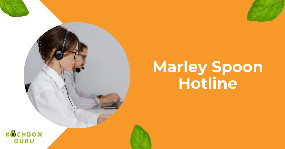 Marley Spoon Hotline