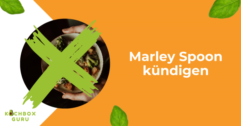 Marley Spoon kündigen